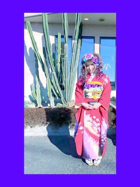 「二十歳」｜Sさん（レディース・153cm）の冬コーディネート
