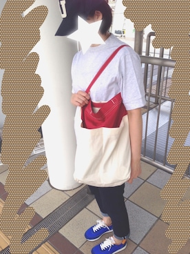 「egobaag」｜mozさん（レディース・159cm）の夏コーディネート