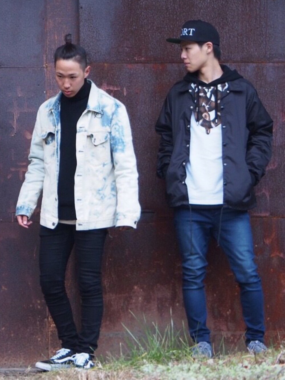 「Levi's、A.P.C.、H&M、VANS、oldskool、MORT Paris、MARCELO BURLON、COMME des GARCONS、UNIQLO、ootd」｜「Levi'sのアイテム（デニムジャケット、ブルー系）」を使った、ひろとさん（メンズ・175cm）の秋コーディネートの1枚目の写真