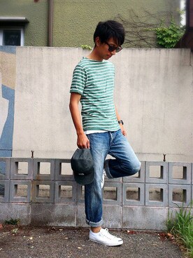 bukowskiさん（メンズ・170cm）の夏コーディネート