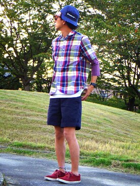 「GENERIC SURPLUS（ジェネリックサープラス）のアイテム」を使った、bukowskiさん（メンズ・170cm）の秋コーディネート