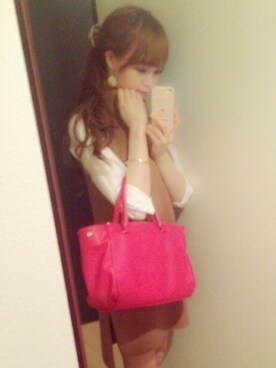 「MINIMUM（ミニマム）のアイテム（ハンドバッグ）」を使った、emiri ☺︎さん（レディース・166cm）の秋コーディネート