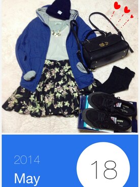 かなさん（レディース・151cm）の春コーディネート