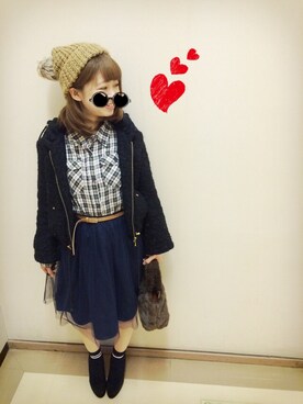 かなさん（レディース・151cm）の秋コーディネート