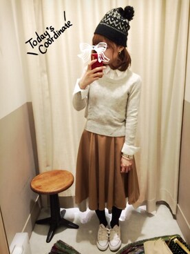 かなさん（レディース・151cm）の秋コーディネート