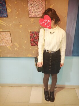 かなさん（レディース・151cm）の冬コーディネート