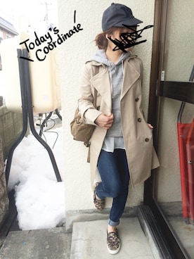 かなさん（レディース・151cm）の冬コーディネート