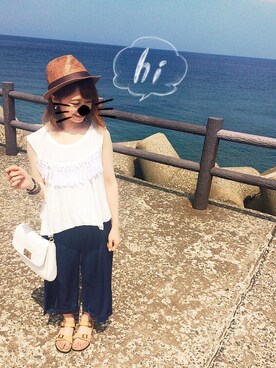 かなさん（レディース・151cm）の夏コーディネート