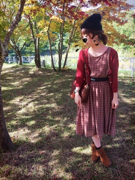 かなさん（レディース・151cm）の秋コーディネート