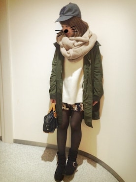 かなさん(レディース・151cm)の冬コーディネート