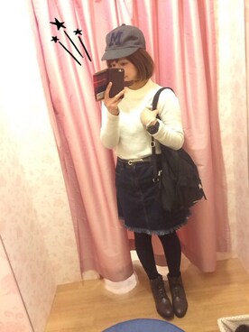 かなさん（レディース・151cm）の冬コーディネート