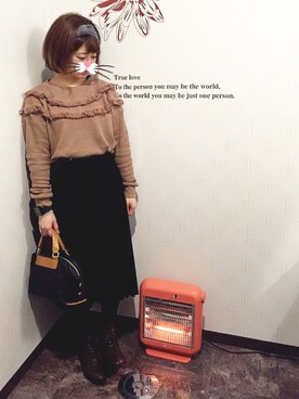 かなさん（レディース・151cm）の冬コーディネート