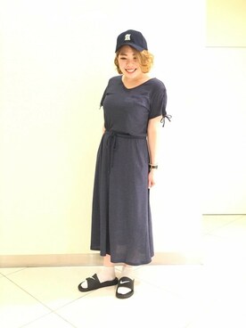 「#オフショル」｜HYOGOさん（レディース・155cm）の夏コーディネート