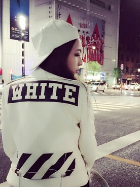 周扬青さんの（off white | オフホワイト）を使ったコーディネート