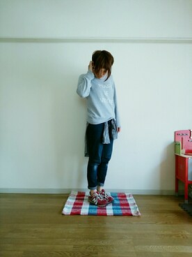 sayさん（レディース・160cm）の春コーディネート
