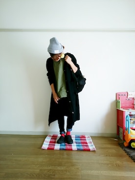 「ハグマグ」｜「アイテム（その他）」を使った、sayさん（レディース・160cm）の秋コーディネート