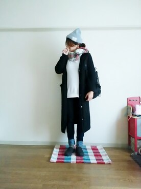 「ハグマグ」｜「アイテム（その他）」を使った、sayさん（レディース・160cm）の秋コーディネート