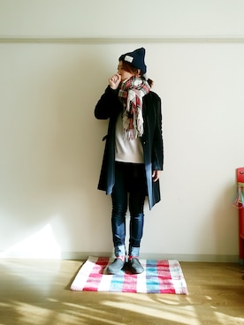 sayさん（レディース・160cm）の冬コーディネート