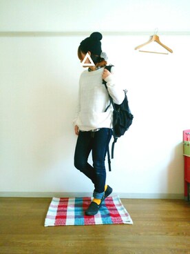 sayさん（レディース・160cm）の冬コーディネート