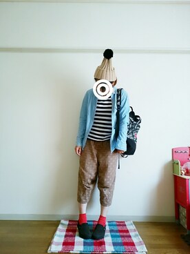 sayさん（レディース・160cm）の春コーディネート