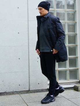「HAMNETT（ハムネット）のアイテム（ジャケット/アウター）」を使った、IWAさん（メンズ・183cm）の秋コーディネート