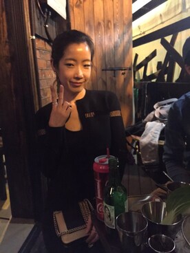 「alexanderwang（アレキサンダーワン）のアイテム（ジャケット/アウター）」を使った、Eunjoo Yiさん（レディース・159cm）の秋コーディネート