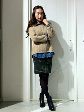 ホーリーさん（レディース・162cm）の秋コーディネート