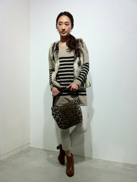 ホーリーさん（レディース・162cm）の秋コーディネート