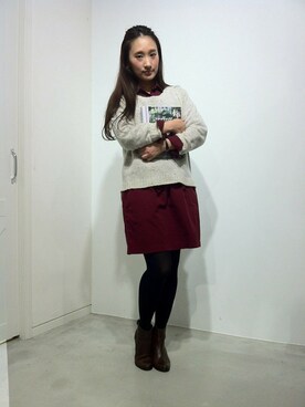 ホーリーさん（レディース・162cm）の秋コーディネート