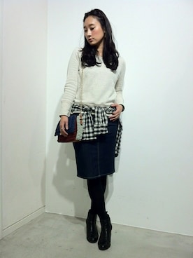 ホーリーさん（レディース・162cm）の冬コーディネート