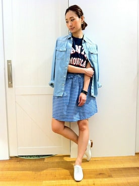 ホーリーさん（レディース・162cm）の春コーディネート