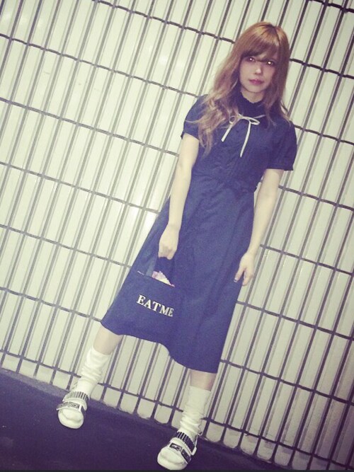 益若つばさ Eatmeのワンピースを使ったコーディネート Wear