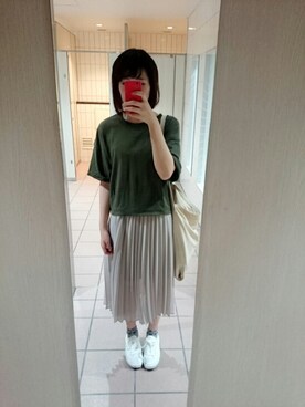 「zootie」｜「アイテム（スニーカー）」を使った、のいちゃんさん（レディース・167cm）の夏コーディネート