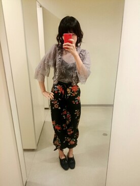 「あちゃちゅむ」｜「アイテム（バレエシューズ）」を使った、のいちゃんさん（レディース・167cm）の秋コーディネート