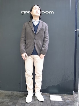 「 パッチワーク」｜greenroomさん（メンズ・175cm）の冬コーディネート