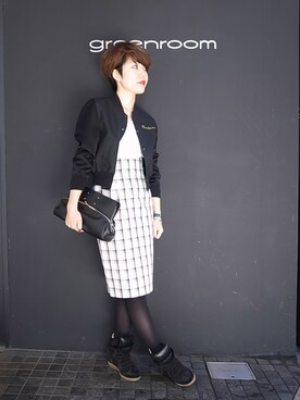 「ISABEL MARANT（イザベルマラン）のアイテム（シューズ）」を使った、greenroomさん（レディース・167cm）の冬コーディネート