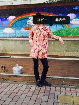 「アイテム（その他アウター）」を使った、yujisimononさん（メンズ・180cm・20代）の冬コーディネート