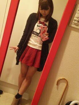 新子愛佳さん（レディース・158cm）の秋コーディネート