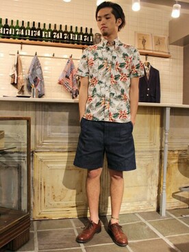 417 by EDIFICE新宿店さん（メンズ・178cm）の春コーディネート