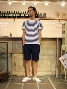 417 by EDIFICE新宿店さん（メンズ・170cm）の夏コーディネート