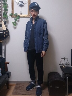 HOBiさん（メンズ・159cm）の秋コーディネート