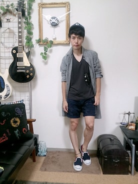HOBiさん（メンズ・159cm）の夏コーディネート