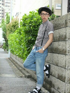 HOBiさん（メンズ・159cm）の夏コーディネート