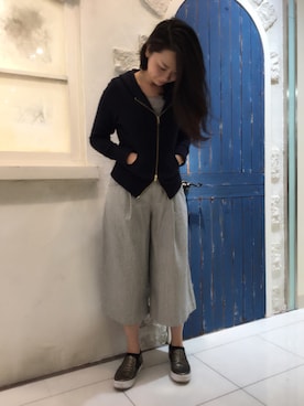 「浦和コルソ」｜ILE DE RE'さん（レディース・163cm）の秋コーディネート
