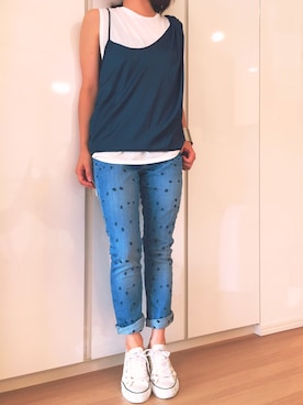 miiiさん（レディース・152cm）の夏コーディネート