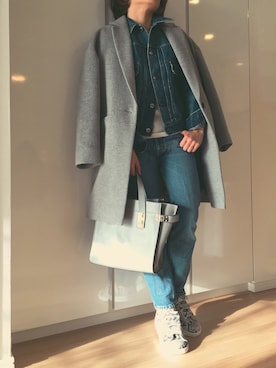 miiiさん（レディース・152cm）の冬コーディネート