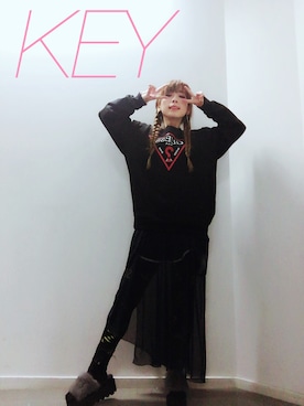 「JOYRICH」｜「アイテム（ワンピース/ドレス）」を使った、KEYさん（レディース・158cm）の秋コーディネート