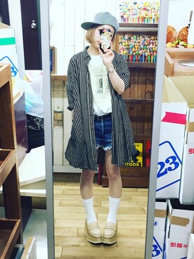 「durbuy（デュルブイ）のアイテム」を使った、akkochanさん（レディース・159cm）の春コーディネート