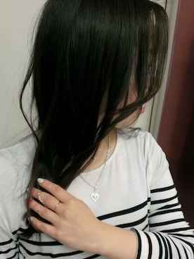 「Loree Rodkin(ローリーロドキン)のアイテム」を使った、Ishiguroさん(レディース・153cm)の春コーディネート