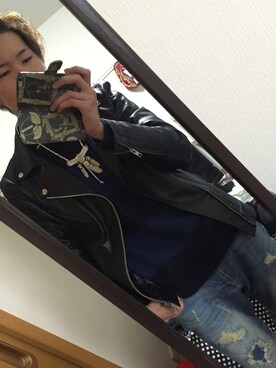 らーちゃんさん（メンズ・176cm）の冬コーディネート